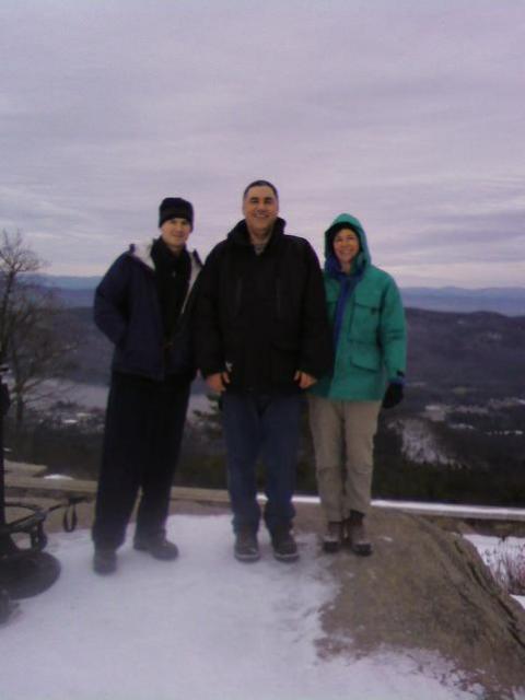 Greg, Jim, and Cathy on Prospect Mtn 2008