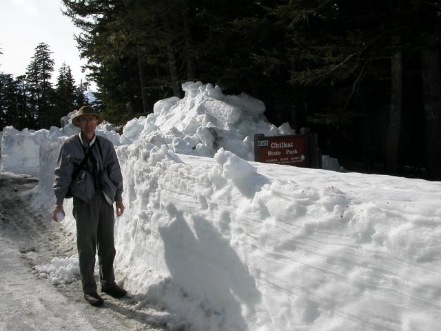 Chuck at Chilcat State Park, Haines