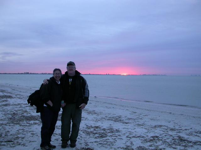 The Gallups on Sanibel Island at dawn