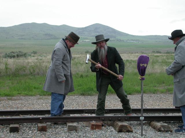 Placing the golden spike