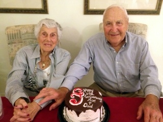 Mom and Dad's 69th Wedding Anniversary