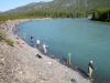 Fishermen on the Russian River, AK