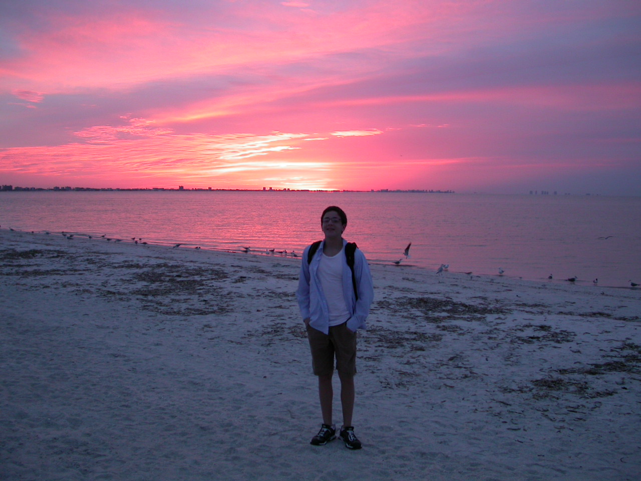 The Gallups on Sanibel Island at dawn 1