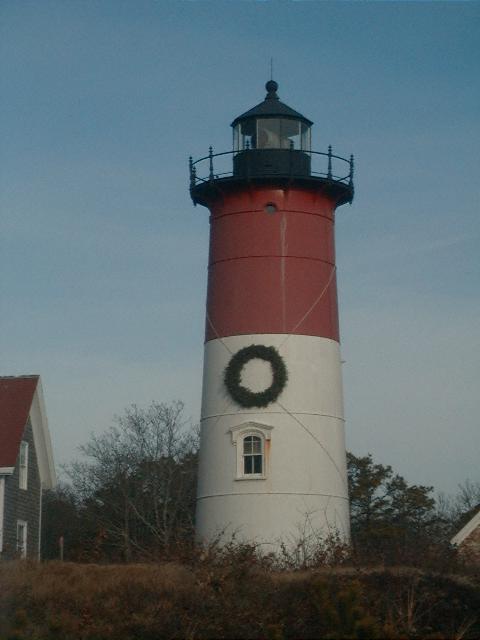 Nauset Light at Christmas