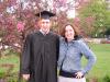 Jeff and Kara in front of Engineering